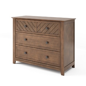 Child Craft Atwood 3 Drawer Dresser for Nursery or Bedroom, Plenty of Storage, Anti-Tip Kit Included to Prevent Tipping, Non-Toxic, Baby Safe Finish - 1 of 4