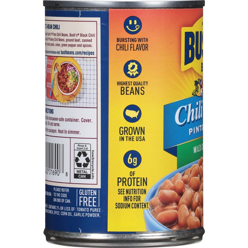 Bush&#39;s Pinto Beans in Mild Chili Sauce - 16oz, 4 of 8