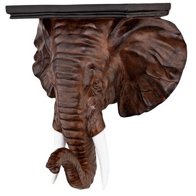 Design Toscano Lord Earl Houghton's Elephant Wall Bracket
