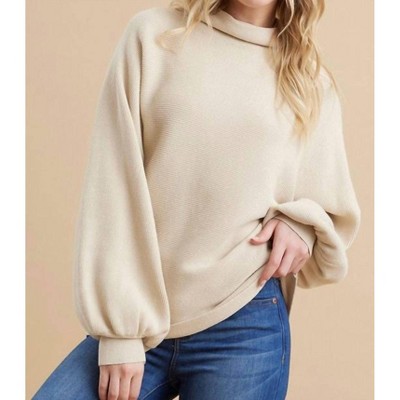 Women's Long Sleeve Dolman Sweater - ee:some