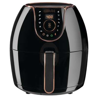 power air fryer xl 5.3 qt black