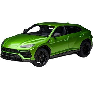 Lamborghini Urus Verde Selvans Pearl Green 1/18 Model Car by Autoart - 1 of 4