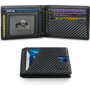 Generic Novelty Wallet for Men Slim 11 Credit Card Holder RFID Blocking - 1 of 4