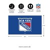 Full Color PVC Mat, 16" x 28", New York Rangers - 3 of 4