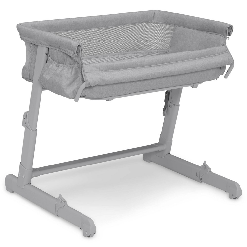 babyGap by Delta Children Whisper Bedside Bassinet - Gray