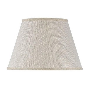 Cal Lighting Hardback Burlap Shade - 1 of 4