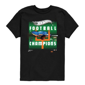 Boys' - Hot Wheels - Hot Wheels Touchdown Short Sleeve Graphic T-Shirt - 1 of 4