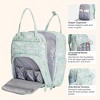 BabbleRoo Diaper Bag Backpack Stylish Hands-Free Baby Bag with Changing Pad, Stroller Straps & Water-Resistant - 4 of 4