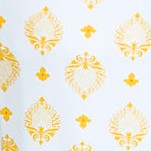 pale yellow large foulard