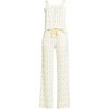 Lands' End Women's Cooling 2 Piece Pajama Set - Sleeveless Square Neck Top and Pants - 3 of 4