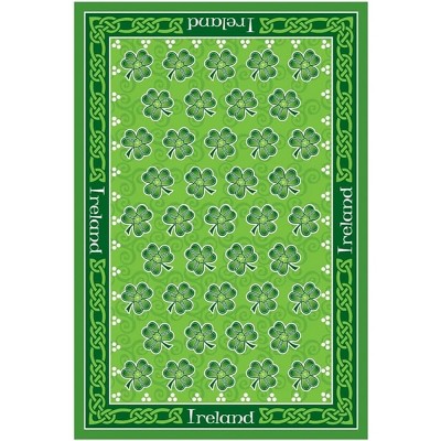 Slickblue Irish-Themed Cotton Tea Towels – with Shamrock & Celtic Designs, 26x18 Inch, 5 Styles