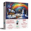 Sunsout Colorful Christmas 550 pc   Jigsaw Puzzle 61838 - 2 of 4