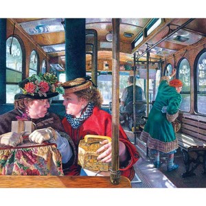 Sunsout The Conversation 1000 pc   Jigsaw Puzzle 44266 - 1 of 4