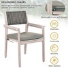 CAVINAS Patio Table and Chairs Set Porch Furniture Removable Cushions Outdoor Dining Set with Chairs for Patio - 3 of 4