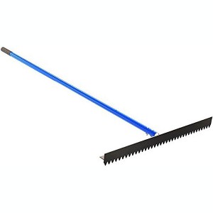 Bon Tool 28-138 Lute Rake T Connector Sharp Tooth 36-inch - 6 Foot Handle - 1 of 2