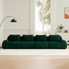 Racxily Modern L-Shaped Modular Sectional Sofa for Living Room, Oversized Couch, Boneless sofa, Movable Ottoman, Buckle connection, Anti-slip Design - 3 of 4