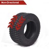 2PCS 16x6.50-8 Lawn Mower Tires, 4PR,  Tubeless, 7.1mm Tread Depth, 620 LBS Loading Capacity - 3 of 4