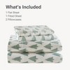 GDFStudio Natalia Modern Christmas Theme Lightweight Bedding Set - 3 of 4