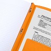 Five Star 2 Pocket Plastic Folder with Prongs Orange - 4 of 4