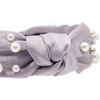 Glamlily 6 Pack Knot Headbands for Women and Girls, Fashion Headbands with Pearls (6 Colors) - 4 of 4