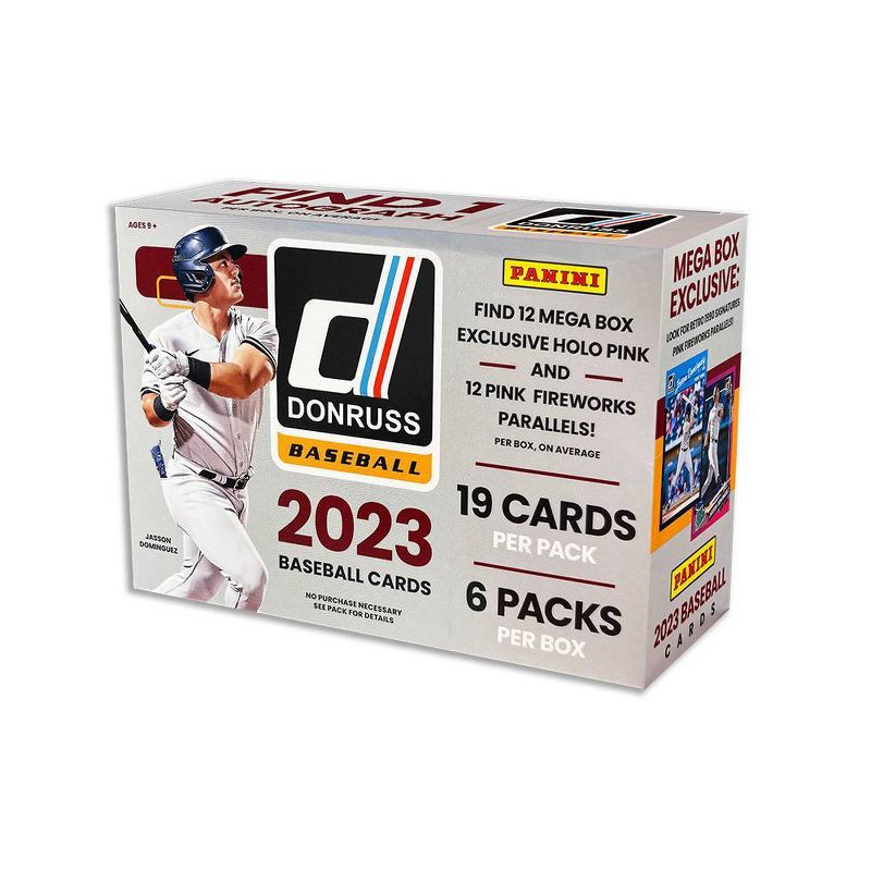 2023 Panini MLB Donruss Trading Card Mega Box, 1 of 4