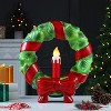 Mr. Christmas LED Blow Mold Wreath Outdoor Christmas Decoration - 3 of 4