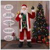 Holiday Living Motion Activated 6-FT Animated Santa Holding Giftbag - 3 of 3