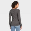 Long Sleeve Scoop Neck 2pk Bundle Maternity T-Shirt - Isabel Maternity by Ingrid & Isabel™ - 3 of 3