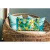 Liora Manne Visions II Garden Indoor/Outdoor Pillow.. - 3 of 4
