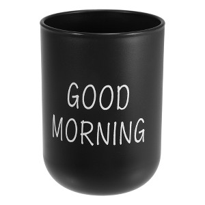 Unique Bargains Bathroom Toothbrush Tumblers Plastic Toothbrush Cups for Bathroom Kitchen 3.94''x2.83'' 1Pc - 1 of 4
