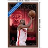 Trends International NBA Houston Rockets - Kevin Durant 25 Framed Wall Poster Prints - 3 of 4