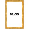 PosterPalooza | 18x30 Bamboo Picture Frame, UV Acrylic, 4 Finishes - Brown, Black, Gold, and Natural - 2 of 4