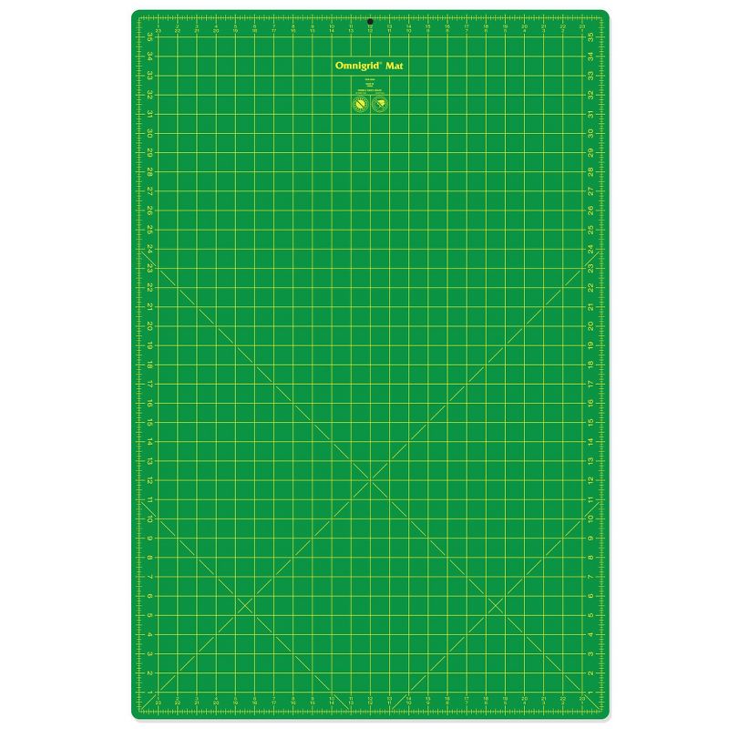 Omnigrid 24&#34; x 36&#34; Cutting Mat - Large Vinyl Craft Mat for Precision Cutting, Measuring Fabric, and Crafting, 1 of 3