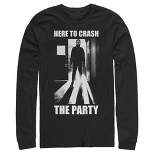 Men's Halloween II Michael Myers Crash the Party Long Sleeve Shirt