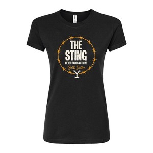 Women's - Yellowstone - Beth Duttton Sting Fitted Graphic T-Shirt - 1 of 4