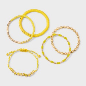 Game Day Bracelet Set 5pc - Wild Fable™ - 1 of 4