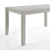 New Classic Furniture,Pascal 59" Retangular Wood Dining Set With 4 Chairs In Driftwood - 4 of 4