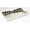 Jiallo  Rectangular tray with mirror, 19x11.5" - 2 of 4