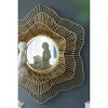 VYNXARIA Decorative Wall Mirrors - 27 Inch Starburst Metal Frame Round Mirror for Home Decor - 3 of 4