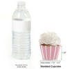 Big Dot of Happiness Pink Stripes - Simple Party Decorations - Party Cupcake Wrappers - Set of 12 - 3 of 4