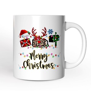 Postal Worker Buffalo Plaid Christmas Mug Gift (Non-Custom Only)| OrnamentallyYou - 1 of 4