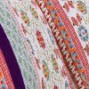 Thalia Reversible Pillow Sham Standard 20" x 26" Multicolor by Greenland Home Fashion - 3 of 4