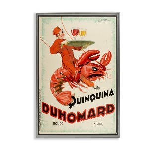 Stupell Industries Vintage Lobster Advertisement, 25" x 17" - 1 of 4
