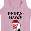 Women's - Disney - Mama Needs Coffee Graphic Racerback Tank - 2 of 4