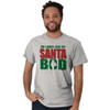 Funny Christmas Ladies Love Santa Bod Mens Graphic T Shirt Tees Brisco Brands - 4 of 4