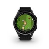 Garmin Approach S50 GPS Golf Smartwatch (Slate Aluminum Bezel, Black Nylon Band) - 3 of 4