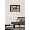 Trends International One Piece - Group Map Framed Wall Poster Prints Black Framed Version 14.725" x 22.375" - 2 of 4
