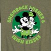 Boys' - Disney - Shamrock Wishes Irish Kisses Short Sleeve Graphic T-Shirt - 2 of 4