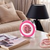 REGALWOVEN Battery Powered Plastic LED Round Alarm Clock 4.3"L x 2.4"W x 4.3"H 1 Pc - 2 of 4