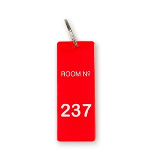 Toynk The Overlook Hotel Room 237 Keychain | Room Key Tag Replica from The Shining - 1 of 4